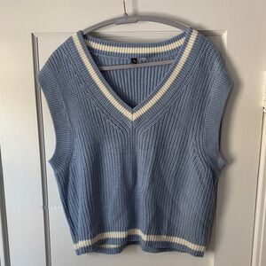 H&M Blue and Women's Sweater Vest
